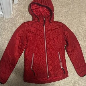 Dover Saddlery Red Zip-Up Jacket